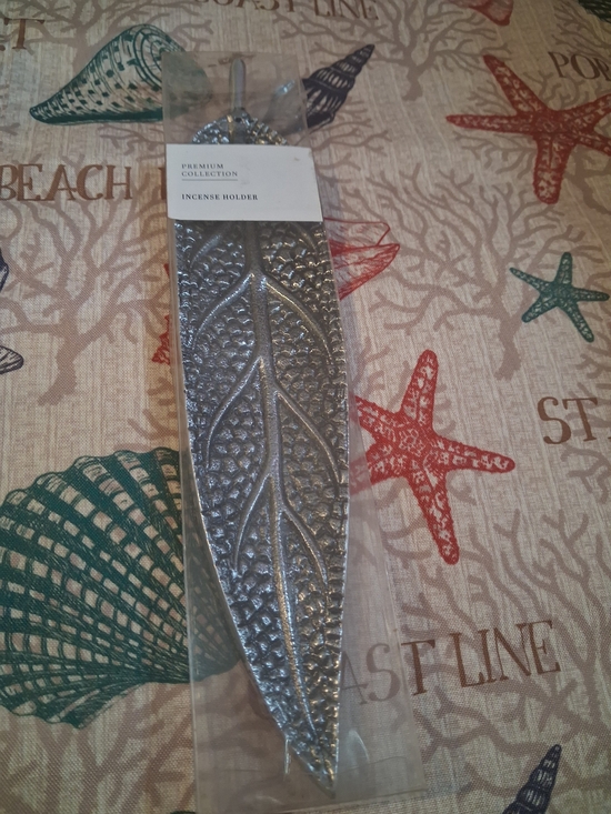 premium collection Other - Silver Leaf Incense Holder